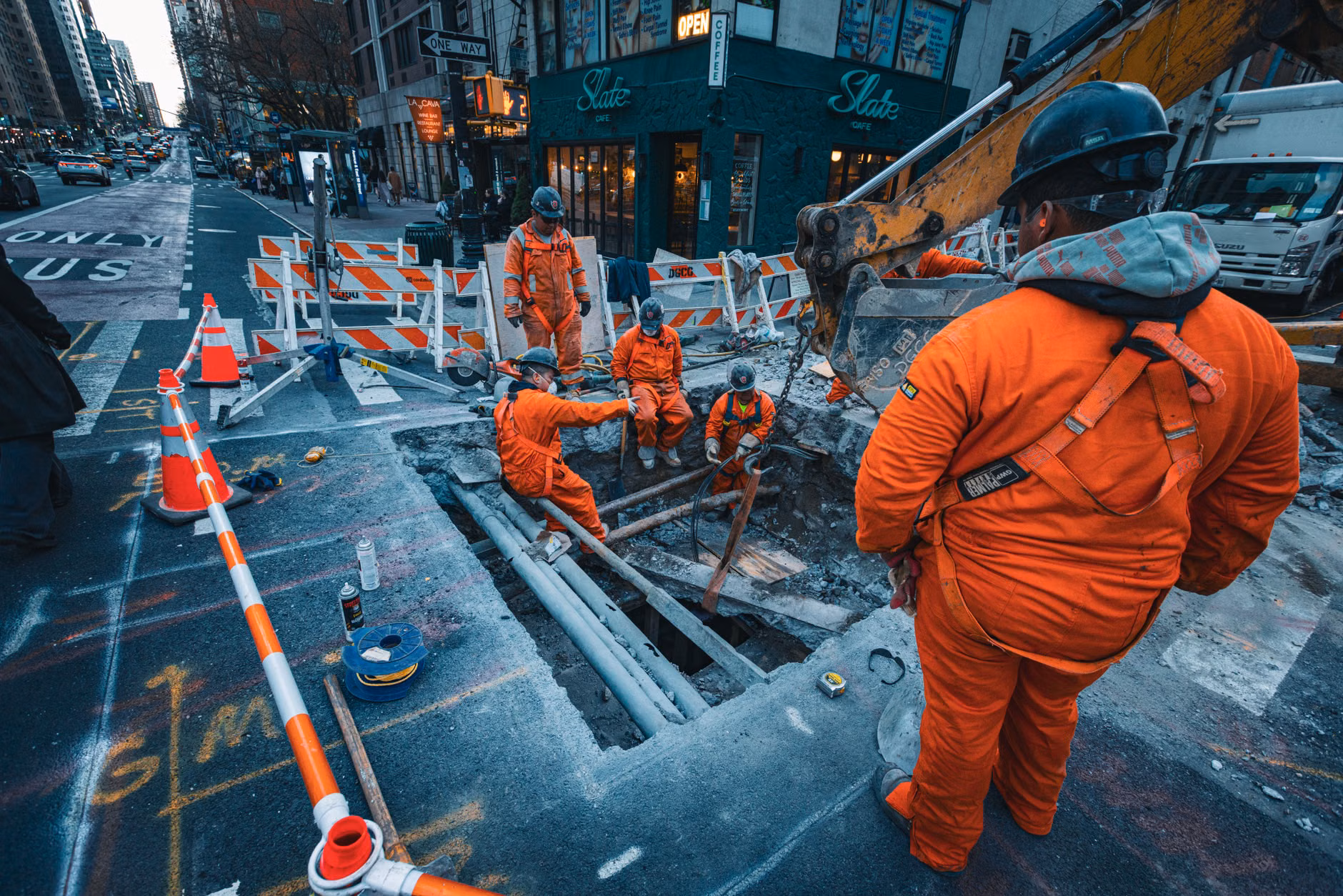 P. Vileišio gatvėje prie Neries – nuotekų tinklo rekonstrukcija, darbai truks apie tris mėnesius